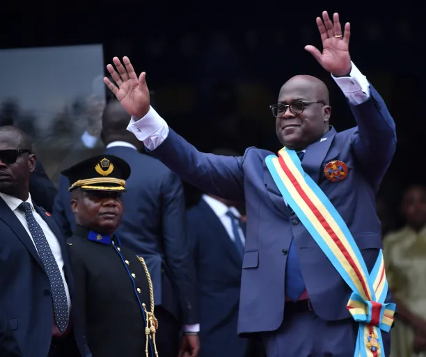 DR Congo’s President Tshisekedi sworn in for second term amid disputes