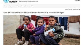 North Gaza aid mission reveals more infants may die from hunger : WHO