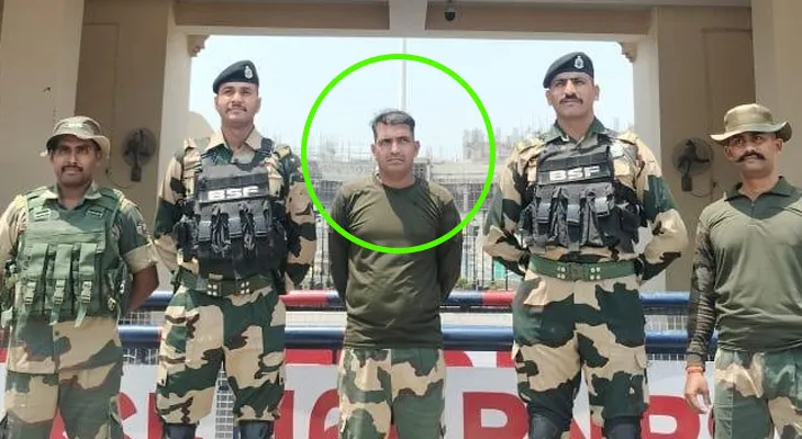 ভারতে ফিরল প্রায় ২০ দিন আগে পাকিস্তানি সেনার হাতে আটক  জওয়ান পূর্ণম সাউ