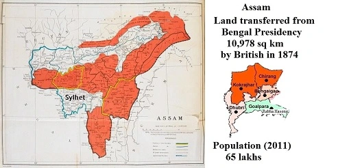 হাবিলদার রজব আলীর নেতৃত্বে চট্টগ্রামের অস্ত্রগার ট্রেজারীতে হামলা , জেলখানার বন্ধি মুক্তি ও  ব্রিটিশ শাসনের বিরুদ্ধে সিলেটবাসীর ব্রিটিশ খেদাও আন্দোলন