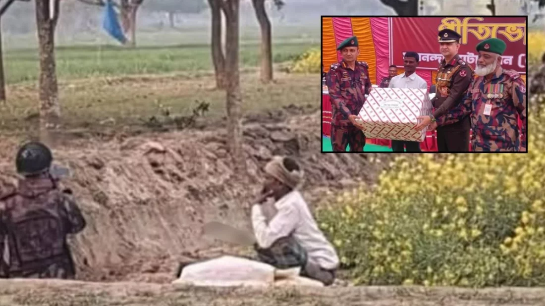 সেদিন কাস্তে হাতে প্রতিরোধ গড়ে তুলেছিলেন স্থানীয় কৃষক বাবুল আলী