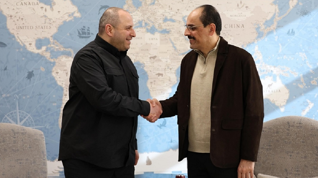 Turkish intelligence chief Kalin meets Ukraine’s top security official in Ankara
