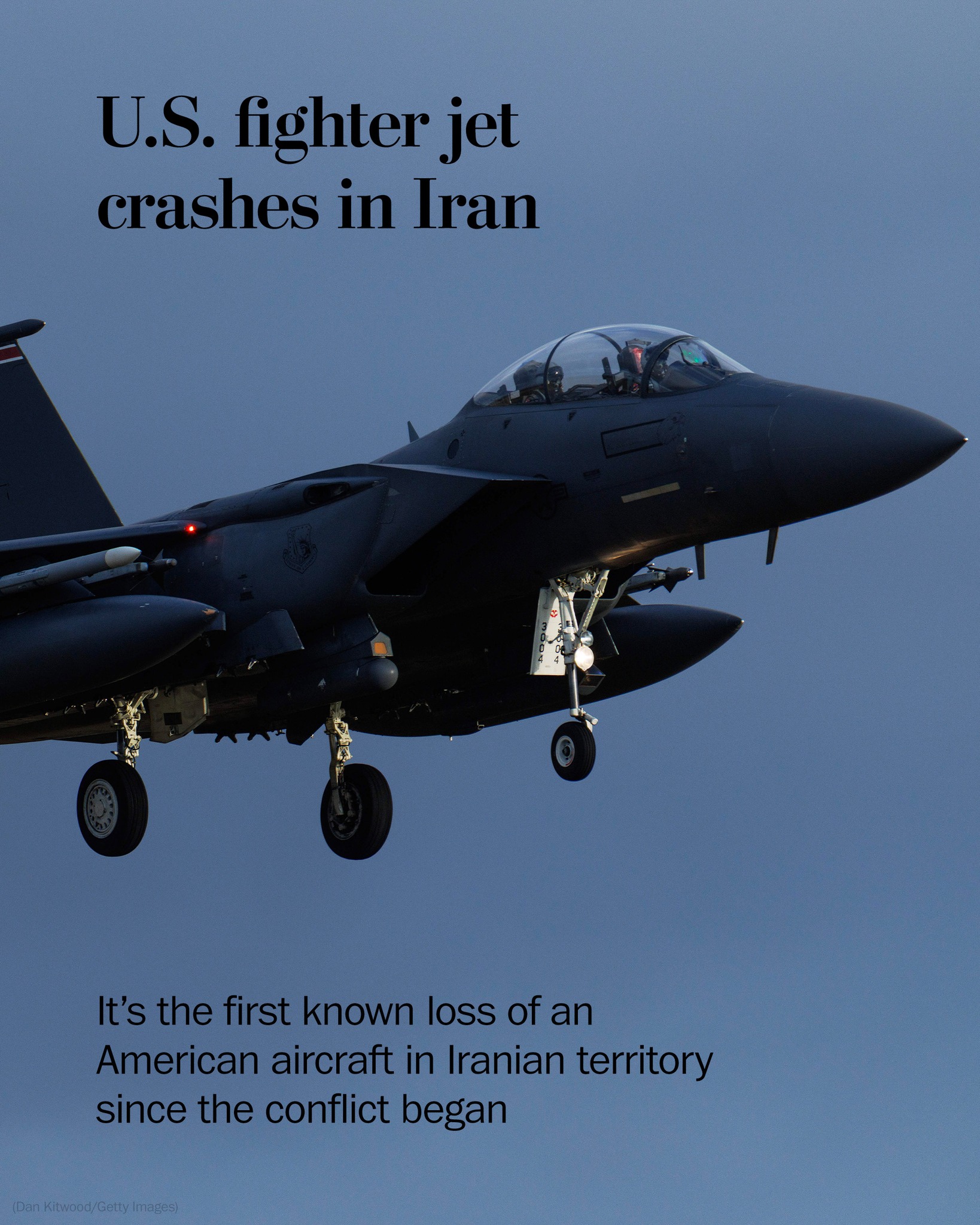 Two U.S. warplanes shot down; search ongoing in Iran for 1 missing crew member