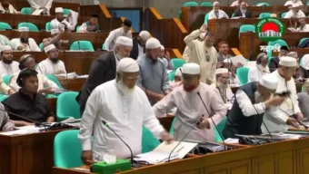 সংসদ থেকে ওয়াকআউট বিরোধীদলের : কয়টি গণবিরোধী বিল পাস হয়েছে আমরা তার দায় নিতে চাই না