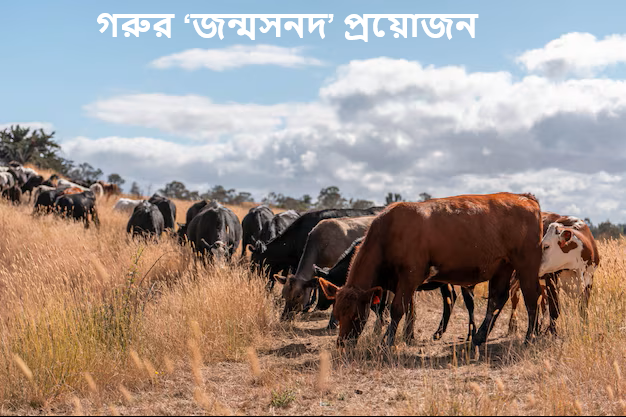 বেচা-কেনায় নিষেধাজ্ঞায় পশ্চিমবঙ্গ :  লাগবে  গরুর ‘জন্মসনদ’ প্রয়োজন