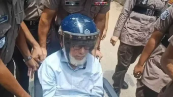 Former Controversial  chief justice Khairul Haque shown arrested in attempted murder case