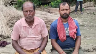 বাংলাদেশিকে ধরে নিয়ে গেল বিএসএফ, দুই ভারতীয়কে ধরে আনলেন এলাকাবাসী