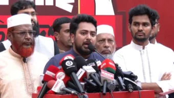 গণভোটের অধিকার চুরি করেছে সরকার: নাহিদ ইসলাম
