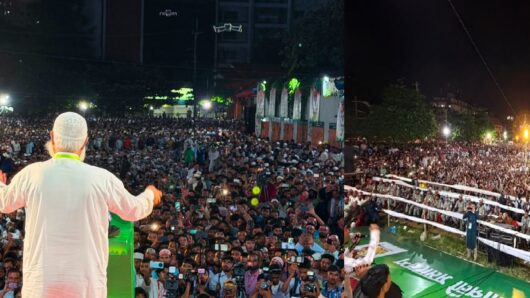লংমার্চের জনসমুদ্র  : ঈদের সাথে আন্দোলনের সম্পর্ক নেই, জনগণের প্রয়োজনে যেকোনো সময় আসবে ডাক বললেন ডা. শফিকুর রহমান