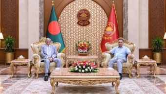 বঙ্গভবনে রাষ্ট্রপতির সঙ্গে প্রধানমন্ত্রীর প্রথম সৌজন্য সাক্ষাৎ