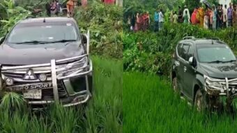 বগুড়ায় জনপ্রশাসন ও খাদ্য প্রতিমন্ত্রীর গাড়ির ধাক্কায় আহত নারীর মৃত্যু