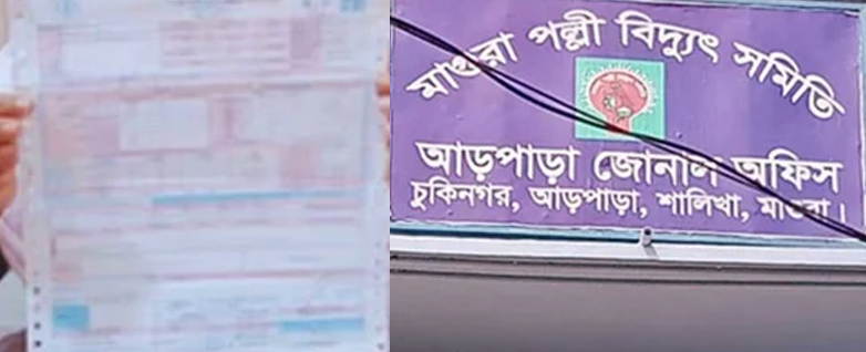 পল্লী বিদ্যুতের  কাণ্ড : বাসার মাত্র ২৩৫ ইউনিট বিদ্যুতের বিল  ৫০৬ কোটি ৮৩ লাখ টাকা