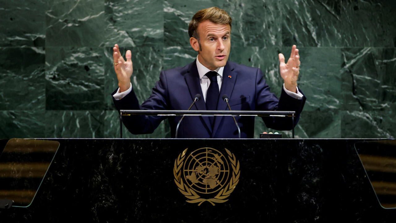 France rebukes world over Gaza as Canada, UK back Palestinian state at UNGA