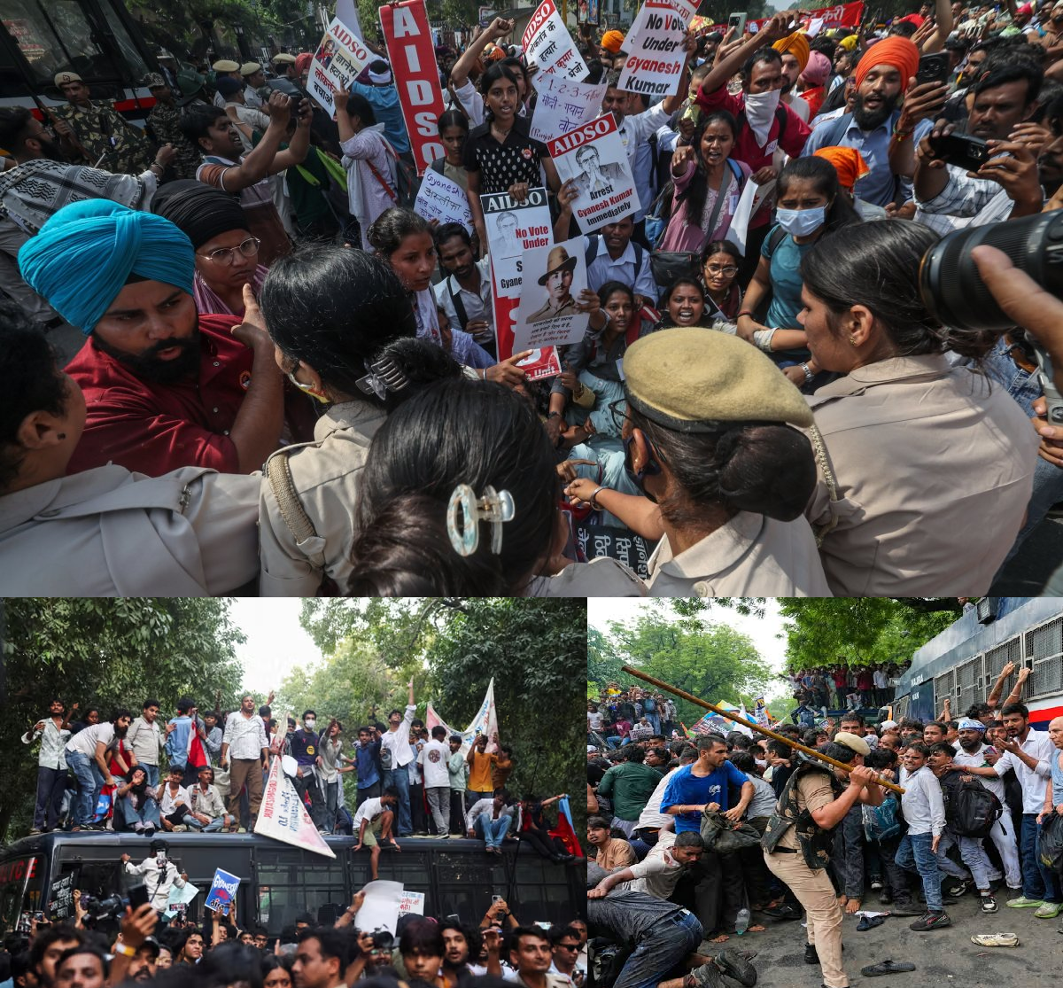 পুলিশকে ফাঁকি দিয়ে বিক্ষোভে যাওয়ার অনলাইন গেম ভাইরাল ভারতে